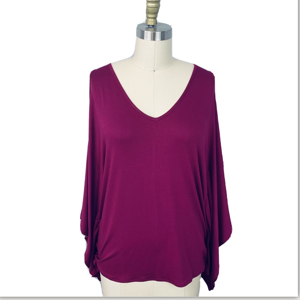 Lascana For Venus Cold Shoulder Batwing Top